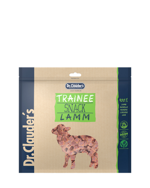 15x500g Dr.Clauder's Trainee Snack - Lammfleisch